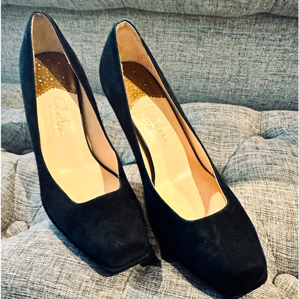 Cole Haan collection suede heels